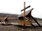 promo art - Golgotha memorial, Norilsk City