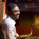 Kenny Garrett's "Welcome Earth Song" conjures the spirit of Pharoah Sanders — and a soul-stirring church service.