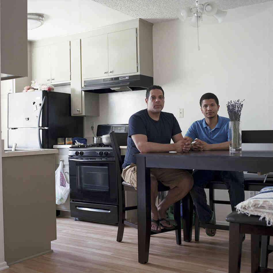 Philippe Gagnon and Saul Cruz, Los Angeles, Calif.Met at Hampshire CollegeYears known: Philippe 20-25, Saul 0-5