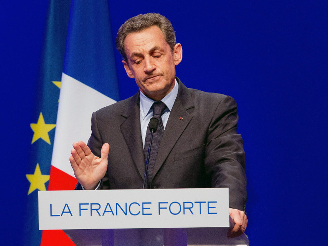 French President Nicolas Sarkozy after Sunday's vote.