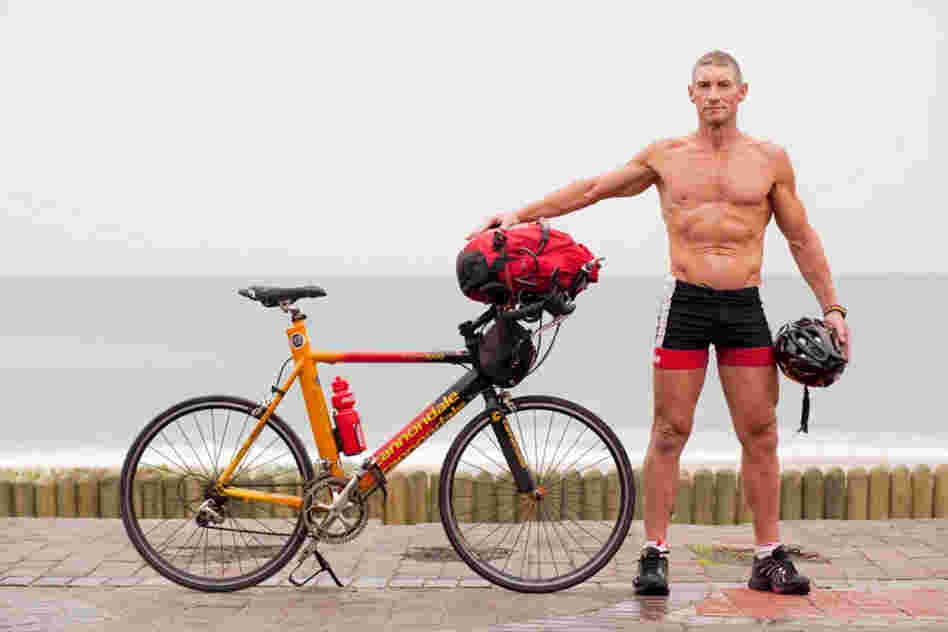 Brandan Searle: "I work at La Lucia Virgin Active. I'm a fitness manager there. I ride from where we live in North Beach, Durban out to the club every day. It's my mode of transport. I enjoy it. It certainly keeps me five-alive."