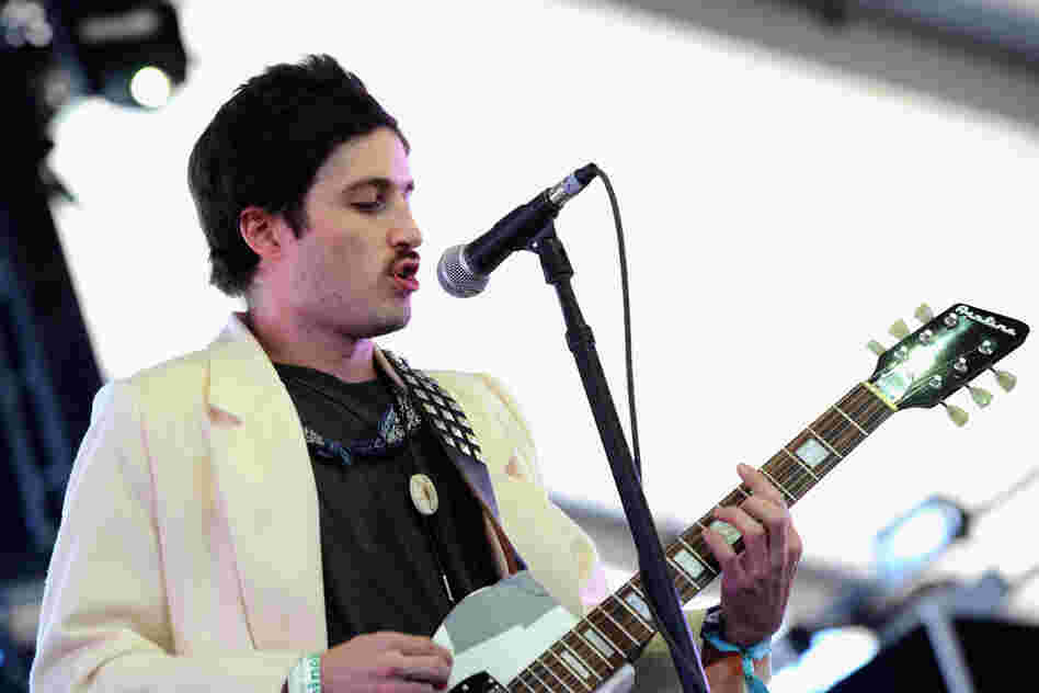 "Honestly, we would like to play ... while we're in L.A. ... but they told us not to," Black Lips guitarist Cole Alexander told NPR. "So we're like, 'Whatever, we'll just record.' " The band found a new friend (and potential collaborator) during their week off: the pop star Ke$ha. 