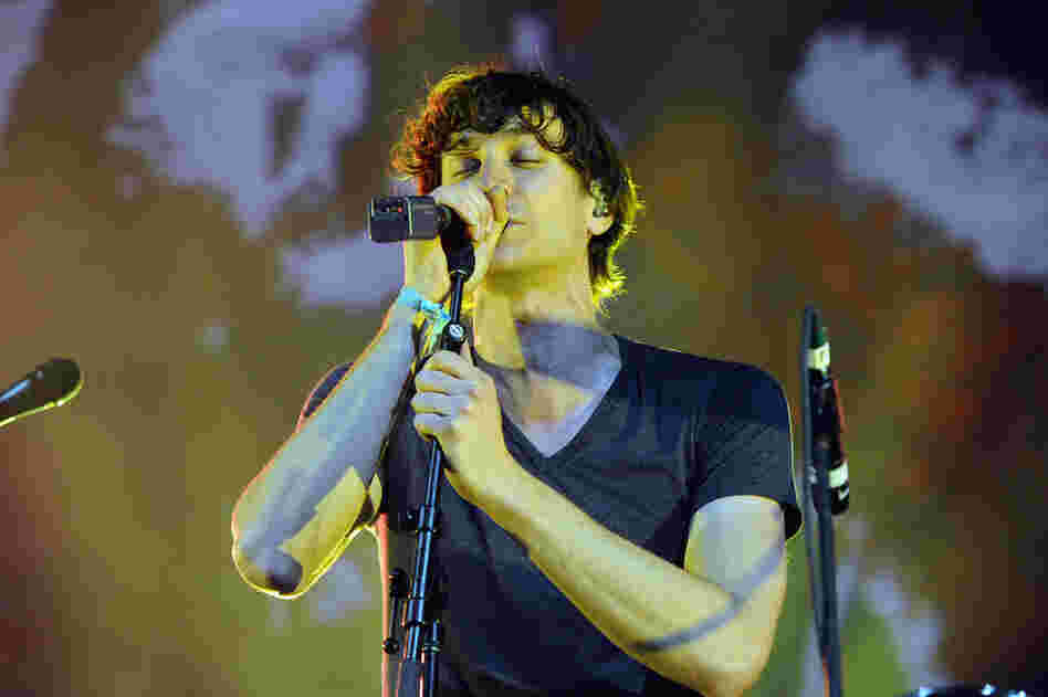 Performers at Coachella, like Gotye, seen here April 15, were subject to a "radius clause" that prevented them from playing in the immediate area of the festival. So that they didn't waste the week between the festival's two weekends, Gotye's booking agent, Tom Windish, scheduled performances for his clients in locations like San Francisco and Las Vegas. 