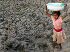Access to fresh water is not a given for many, including this Indian girl carrying bottles of drinking water filled from a municipal tap two kilometers from her village. Access to fresh water is not a given for many, including this Indian girl carrying bottles of drinking water filled from a municipal tap two kilometers from her village.