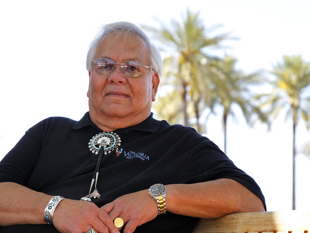 Jim Shee, shown in Scottsdale, Ariz., on Friday, says he has been stopped twice by police and asked for his papers. "I'm an American citizen and I am being stopped because of the color of my skin, what I look like," he says.