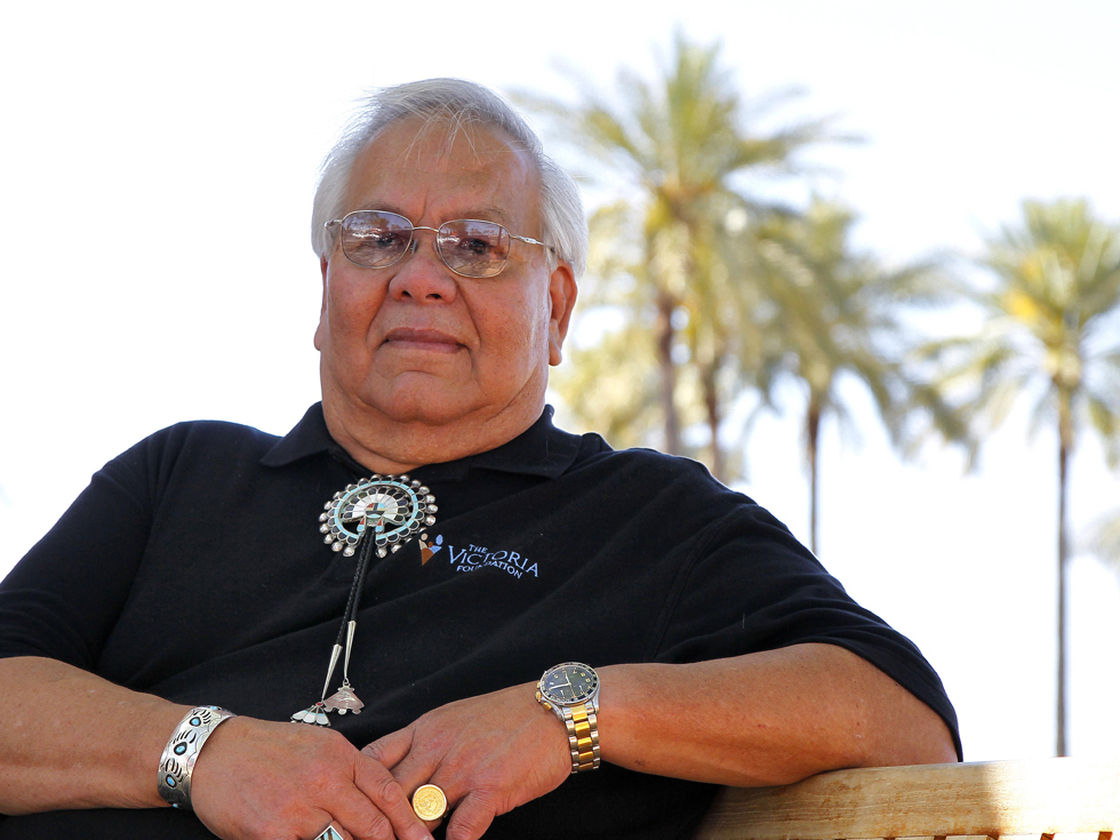 Jim Shee, shown in Scottsdale, Ariz., on Friday, says he has been stopped twice by police and asked for his papers. "I'm an American citizen and I am being stopped because of the color of my skin, what I look like," he says.