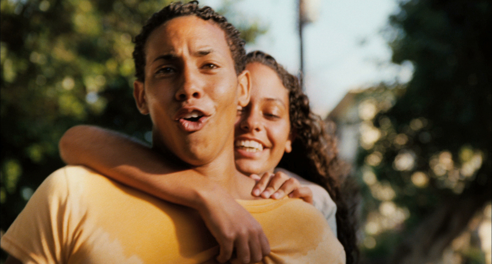 In this undated film image released by Tribeca Film Festival, actors Javier Núñez Florián and Anailín de la Rúa are shown in a scene from, "Una Noche."