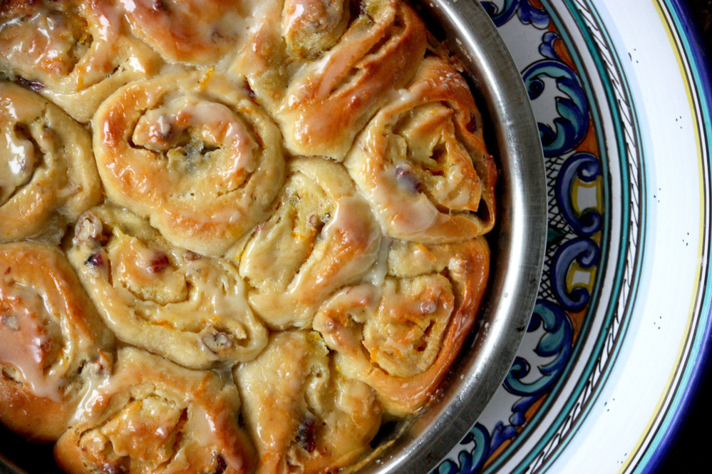 Cranberry Nut Breakfast Rolls