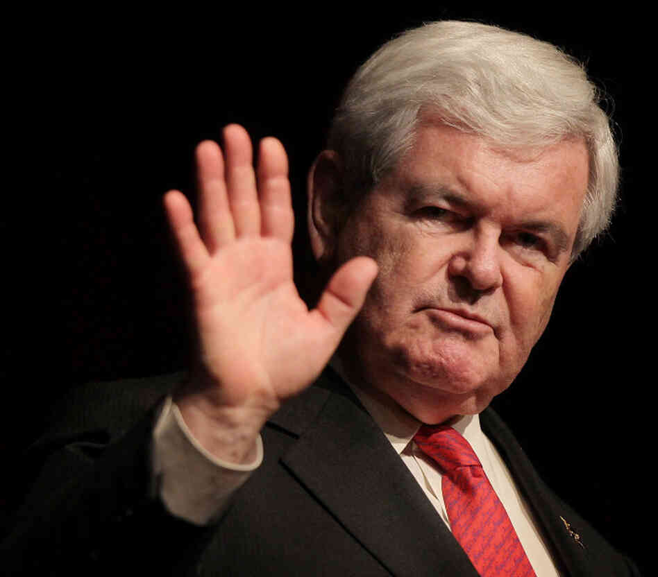 Former House Speaker Newt Gingrich earlier this month in New York City.