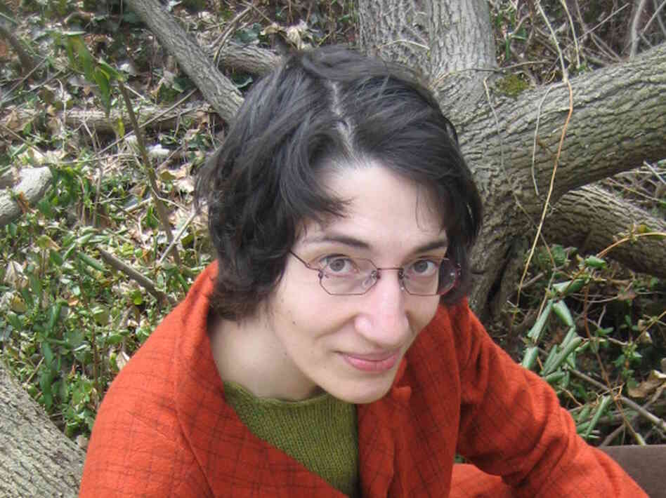 Myla Goldberg sings and plays accordion and banjo in the Brooklyn art-punk band The Walking Hellos.