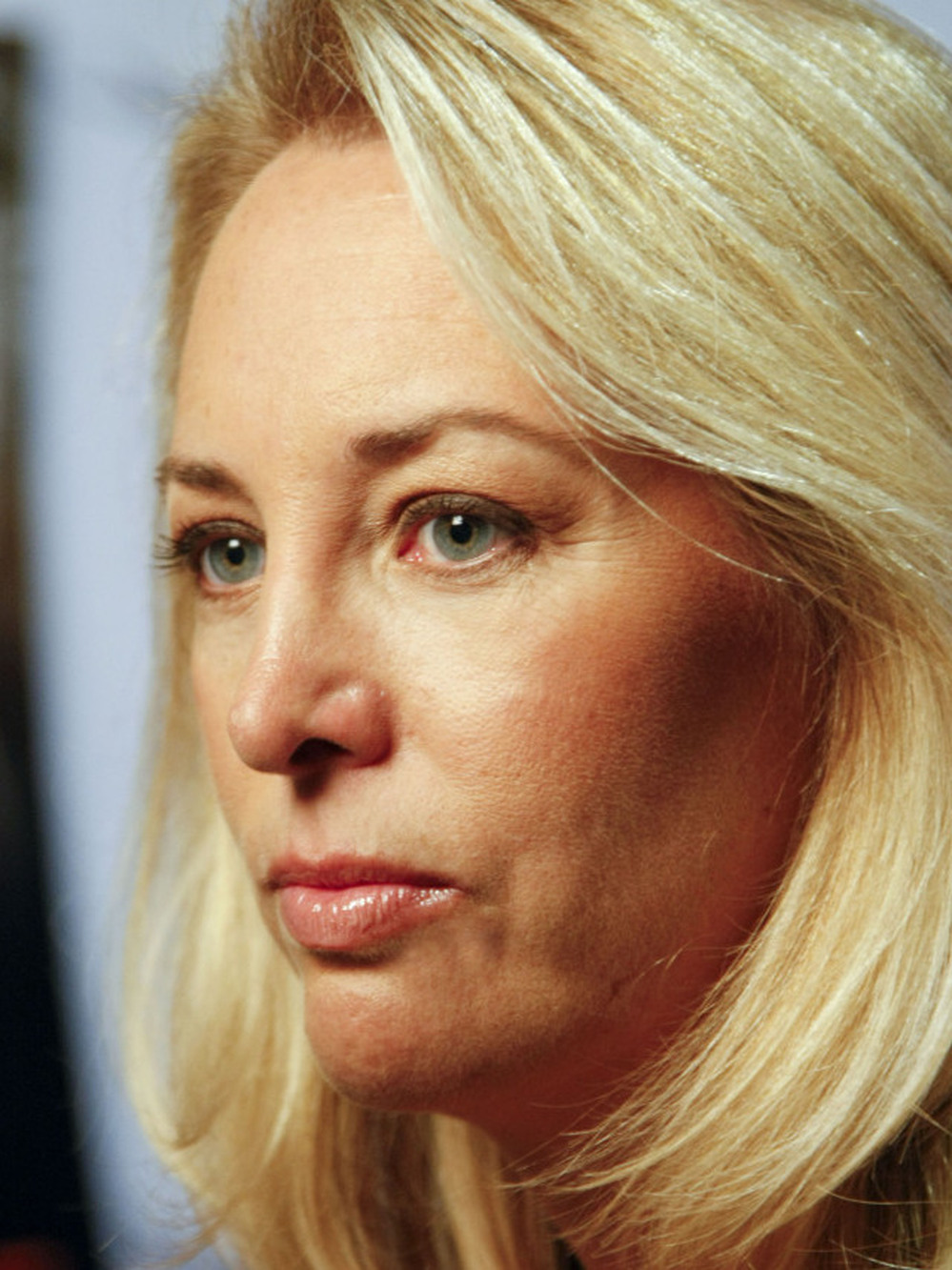 Valerie Plame Wilson attends the 2010 AFI DC Labor FilmFest screening of the movie Fair Game at the AFI Silver Theatre and Cultural Center Silver Spring, Md.