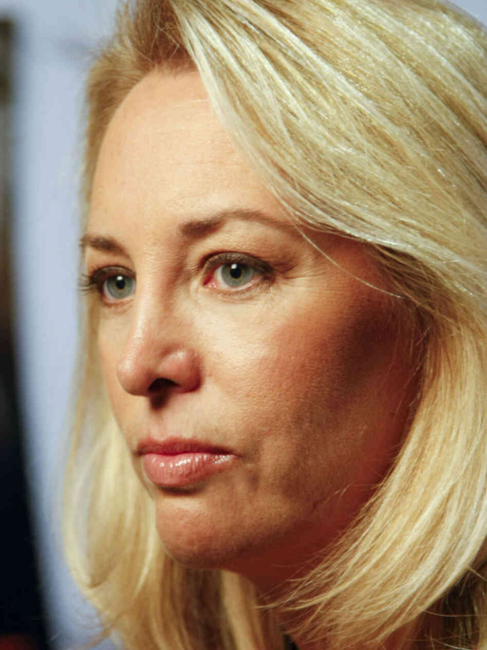 Valerie Plame Wilson attends the 2010 AFI DC Labor FilmFest screening of the movie Fair Game at the AFI Silver Theatre and Cultural Center Silver Spring, Md.