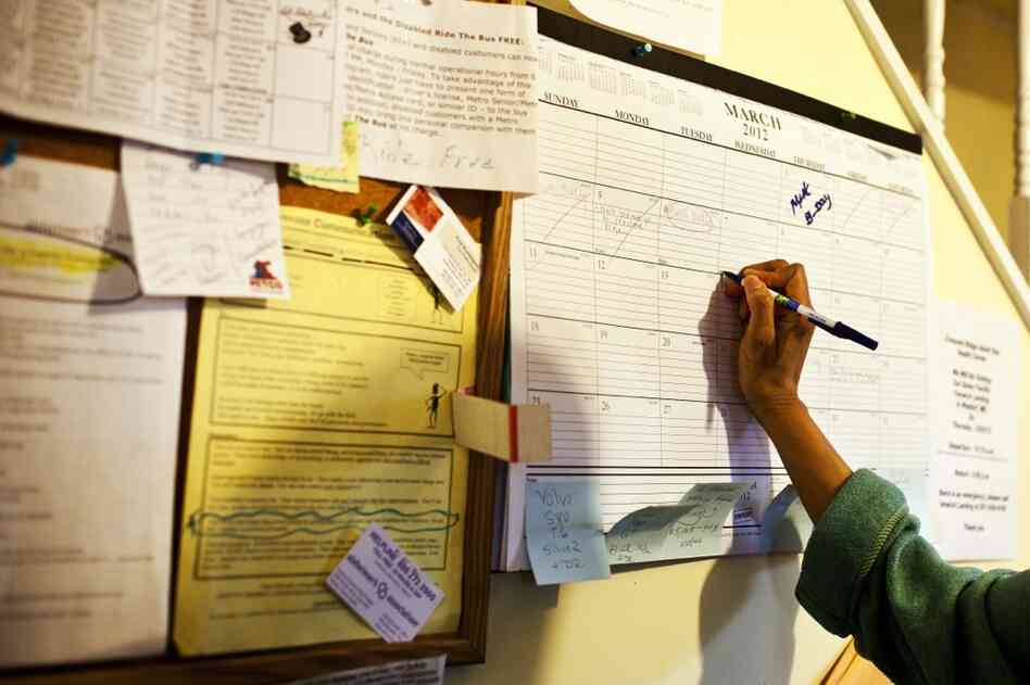 "In the morning my head is spinning, because I'm thinking of all the things that have to be done," Natasha says. Not only does she care for her father, but her 24-year-old son, Nicholas, also lives in the family home.