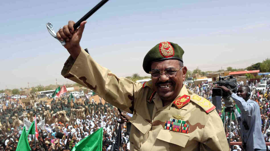 Sudanese President Omar al-Bashir visits the southern town of El-Obeid on April 19 amid rising tensions with South Sudan. The countries have been skirmishing, and there are fears of a full-scale war. Bashir says South Sudan's leaders only understand "the language of the gun." Sudanese President Omar al-Bashir visits the southern town of El-Obeid on April 19 amid rising tensions with South Sudan. The countries have been skirmishing, and there are fears of a full-scale war. Bashir says South Sudan's leaders only understand "the language of the gun."