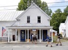 Hikers arrive at the post office in Caratunk, Maine, in 2011. Some of the rural post offices the U.S. Postal Service may close are relied on by Appalachian Trail hikers for supply drops on their trip from Georgia to Maine. Hikers arrive at the post office in Caratunk, Maine, in 2011. Some of the rural post offices the U.S. Postal Service may close are relied on by Appalachian Trail hikers for supply drops on their trip from Georgia to Maine.