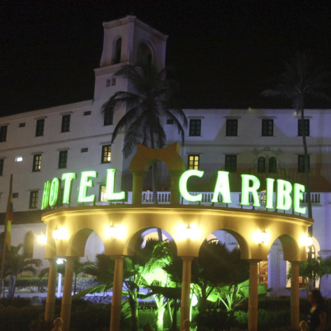 The Hotel El Caribe in Cartagena, Colombia.