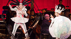 György Ligeti's surreal opera Le Grand Macabre was the hit of the New York Philharmonic's 2009-2010 season, in a semi-staged production that featured Barbara Hannigan (left) as Gepopo and Anthony Roth Costanzo as Prince Go-Go. György Ligeti's surreal opera Le Grand Macabre was the hit of the New York Philharmonic's 2009-2010 season, in a semi-staged production that featured Barbara Hannigan (left) as Gepopo and Anthony Roth Costanzo as Prince Go-Go.