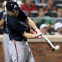After being called up to play for the Atlanta Braves in 2009, Reid Gorecki batted in a run against the New York Mets at Citi Field. After being called up to play for the Atlanta Braves in 2009, Reid Gorecki batted in a run against the New York Mets at Citi Field.