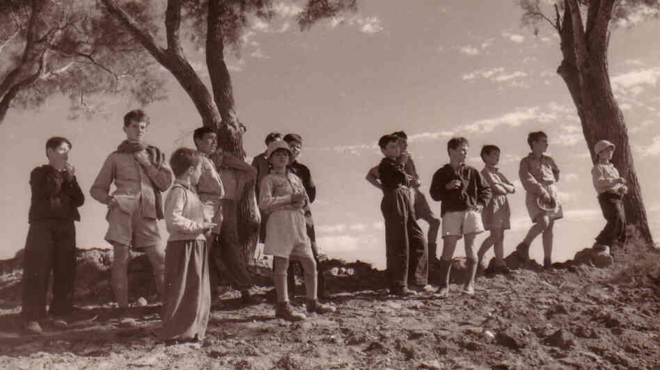 This 1948 photo shows children from Hulda, a collective community, or kibbutz, located in central Israel. This 1948 photo shows children from Hulda, a collective community, or kibbutz, located in central Israel.