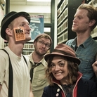 The Lumineers explore the KEXP studio. The Lumineers explore the KEXP studio.