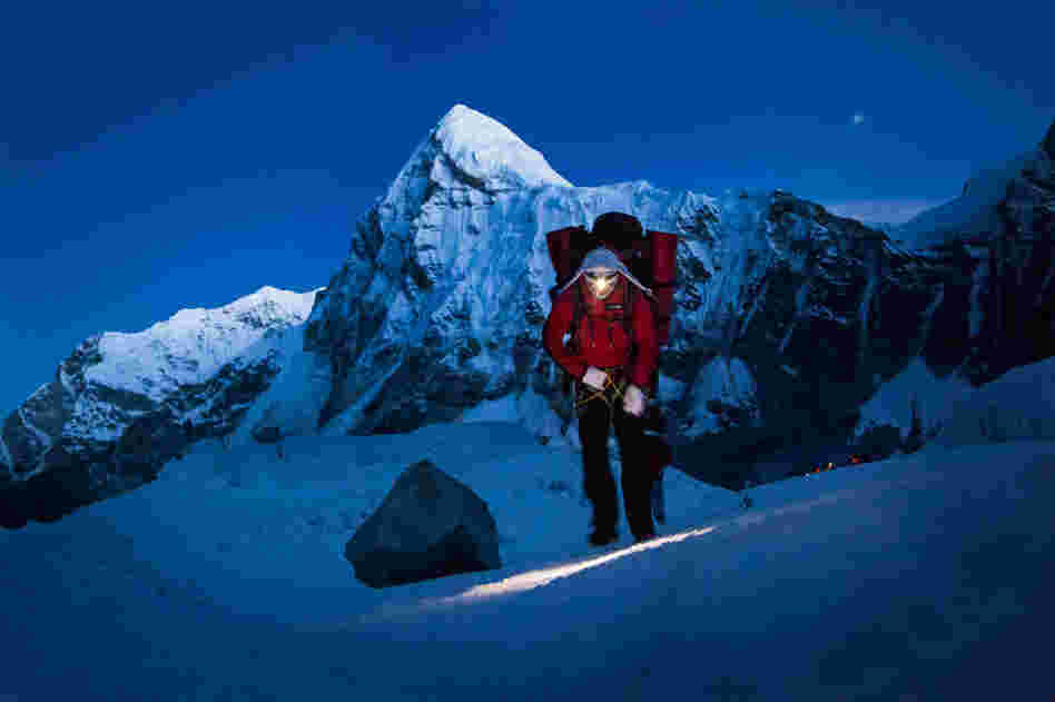 Sherpas may pass through the Khumbu 30 or 40 times this season to carry up food and tents, April 20.