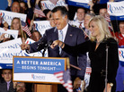 Republican presidential candidate Mitt Romney and his wife Ann celebrated Tuesday night in Manchester, N.H. Republican presidential candidate Mitt Romney and his wife Ann celebrated Tuesday night in Manchester, N.H.