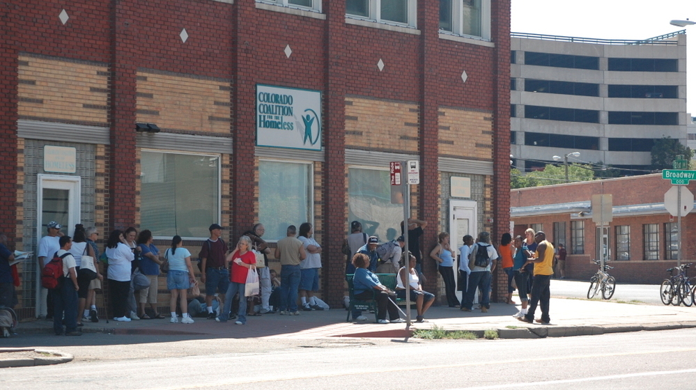 The Colorado Coalition for the Homeless runs the Stout Street Clinic in Denver, helped Dale Miller get a CT scan.