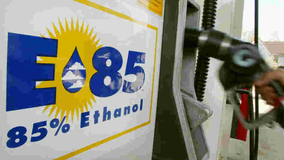 A 45-cent-per-gallon government subsidy for ethanol producers ended earlier this year, but there's still a mandate that forces refineries to blend ethanol with gasoline. Before the mandate, refineries used about half as much ethanol as they do today.