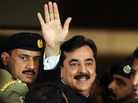 Pakistan's Prime Minister Yousuf Raza Gilani as he arrived at court today in Islamabad. Pakistan's Prime Minister Yousuf Raza Gilani as he arrived at court today in Islamabad.