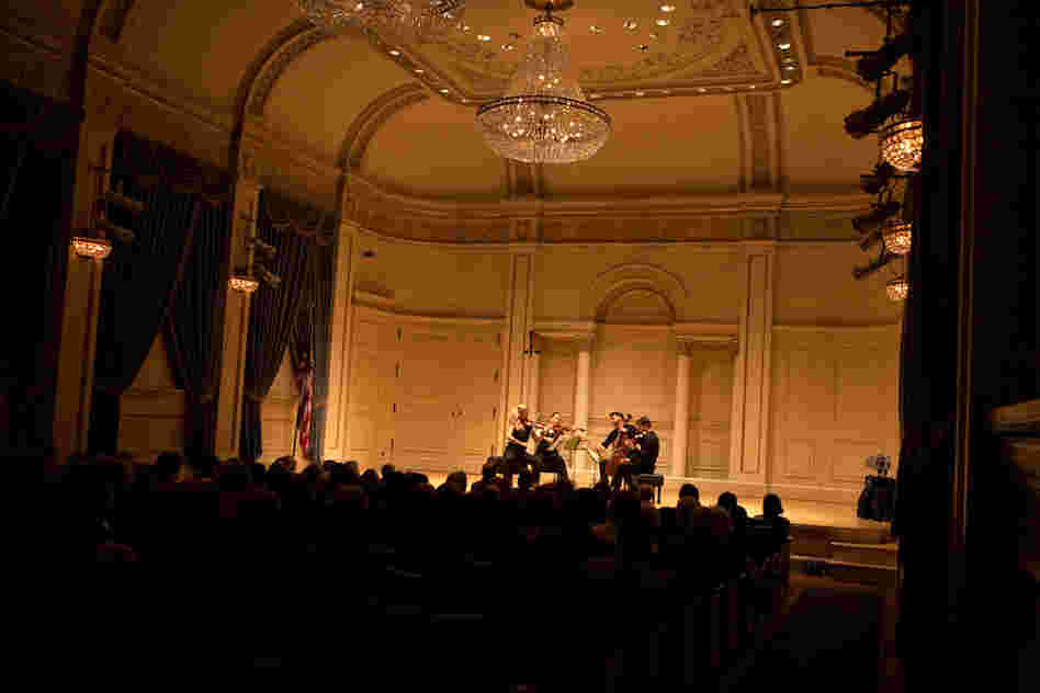 The group played at Carnegie's most intimate and very elegant Weill Recital Hall. As one audience member remarked during intermission, this is the "sweetest place for chamber music." 