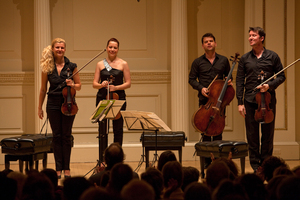 The London Times has called the Pavel Haas "the world's most exciting string quartet." At this concert, their riveting performance was warmly received.