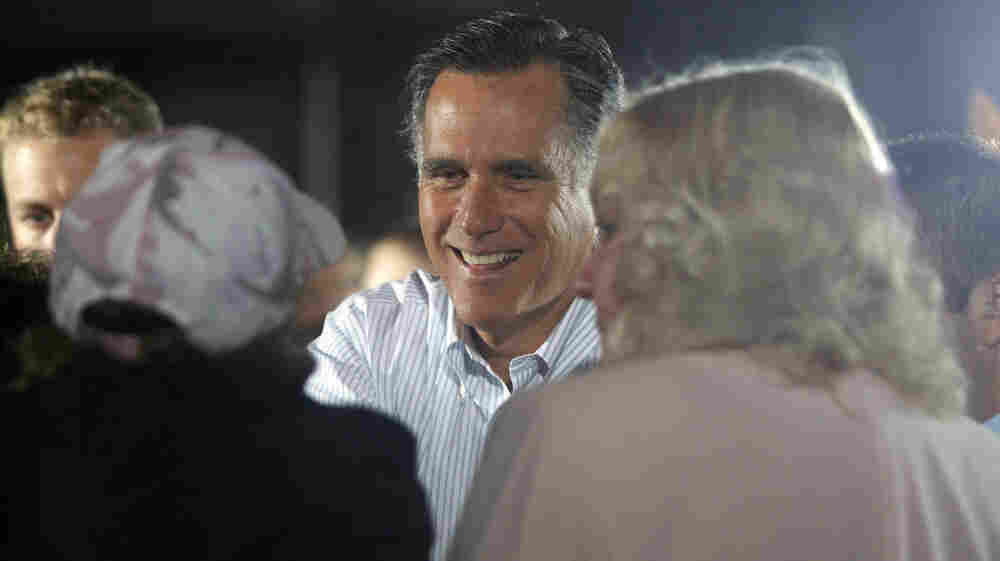 Republican presidential candidate Mitt Romney greets supporters in Aston, Pa., on April 23. Republican presidential candidate Mitt Romney greets supporters in Aston, Pa., on April 23.