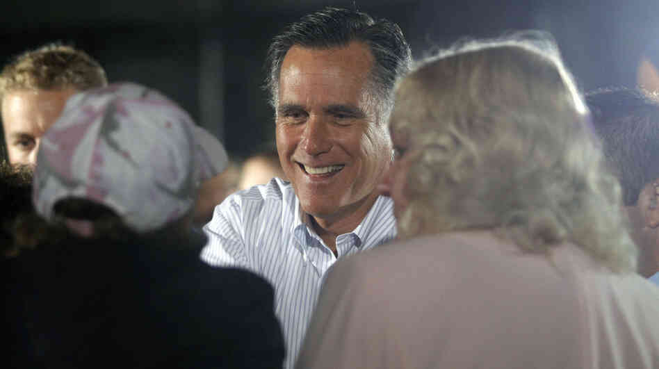 Republican presidential candidate Mitt Romney greets supporters in Aston, Pa., on April 23. Republican presidential candidate Mitt Romney greets supporters in Aston, Pa., on April 23.