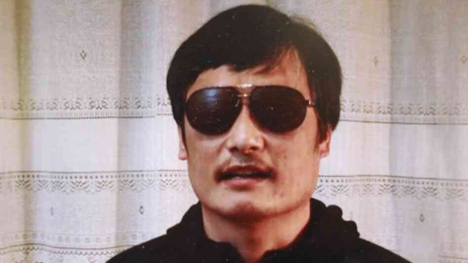 Blind Chinese activist Chen Guangcheng has fled house arrest despite an around-the-clock presence of security forces. This image is from a video of Chen that was posted Friday on YouTube and elsewhere. "I am now free. But my worries have not ended yet," Chen says. Blind Chinese activist Chen Guangcheng has fled house arrest despite an around-the-clock presence of security forces. This image is from a video of Chen that was posted Friday on YouTube and elsewhere. "I am now free. But my worries have not ended yet," Chen says.