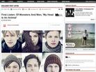 A sponsorship banner for Of Monsters and Men's new album appeared on an NPR Music page about the band. A sponsorship banner for Of Monsters and Men's new album appeared on an NPR Music page about the band.