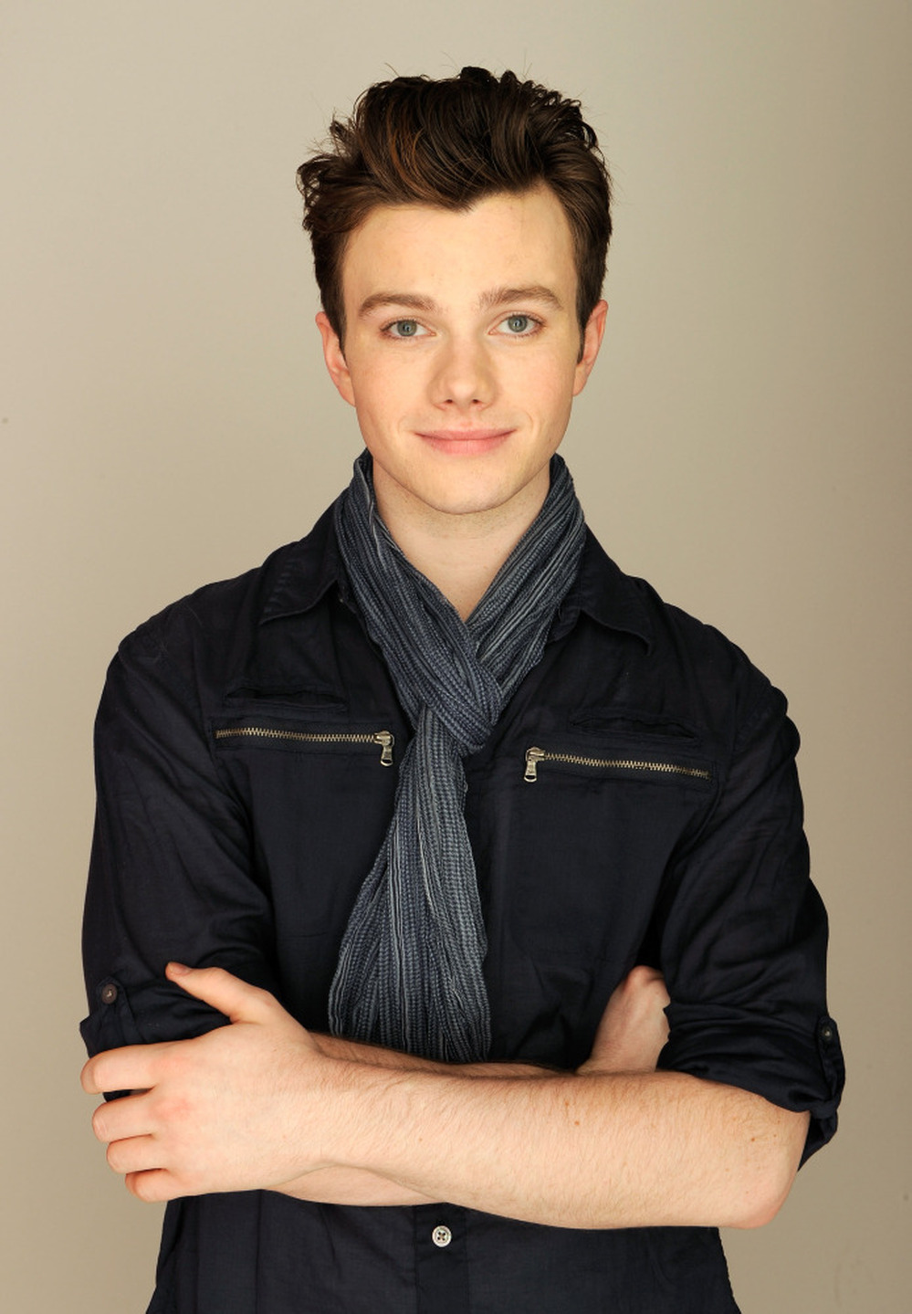 Chris Colfer, writer and star of Struck By Lightning, at the Tribeca Film Festival, where the film is playing.