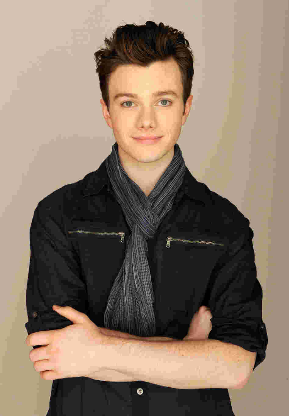 Chris Colfer, writer and star of Struck By Lightning, at the Tribeca Film Festival, where the film is playing.