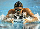 Rebecca Soni swims in the women's 200 breaststroke final at the Austin (Texas) Grand Prix swim meet in January. She won a gold medal in the event at the 2008 Olympics and hopes to repeat this summer in London. Rebecca Soni swims in the women's 200 breaststroke final at the Austin (Texas) Grand Prix swim meet in January. She won a gold medal in the event at the 2008 Olympics and hopes to repeat this summer in London.