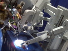 Budding scientists, engineers and doctors lined up to try surgical robots from Intuitive Surgical at a science festival in Washington, D.C., over the weekend. Budding scientists, engineers and doctors lined up to try surgical robots from Intuitive Surgical at a science festival in Washington, D.C., over the weekend.