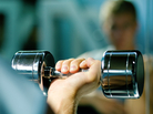 Try taking some weight off in your workout. Try taking some weight off in your workout.