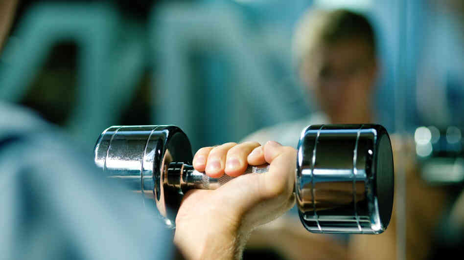 Try taking some weight off in your workout. Try taking some weight off in your workout.