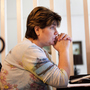 Teresa MacBain pauses while talking about her ongoing job search. She has been out of work since leaving her position as a Methodist pastor earlier this year. Teresa MacBain pauses while talking about her ongoing job search. She has been out of work since leaving her position as a Methodist pastor earlier this year.