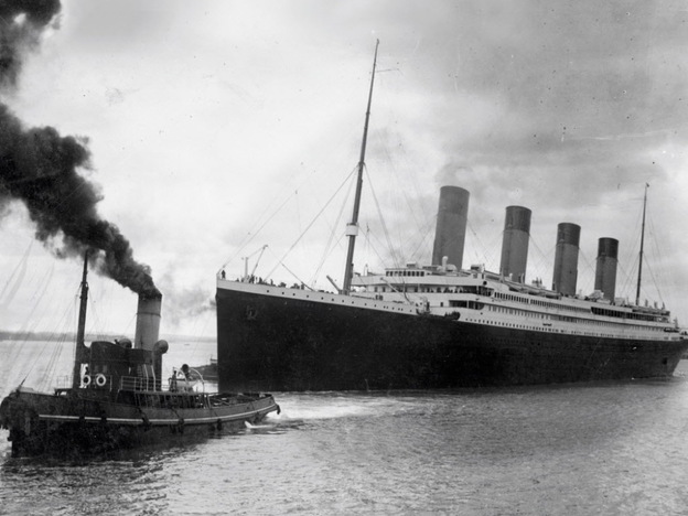 April 4, 1912: The Titanic leaves Southampton, England, on her ill-fated first voyage.