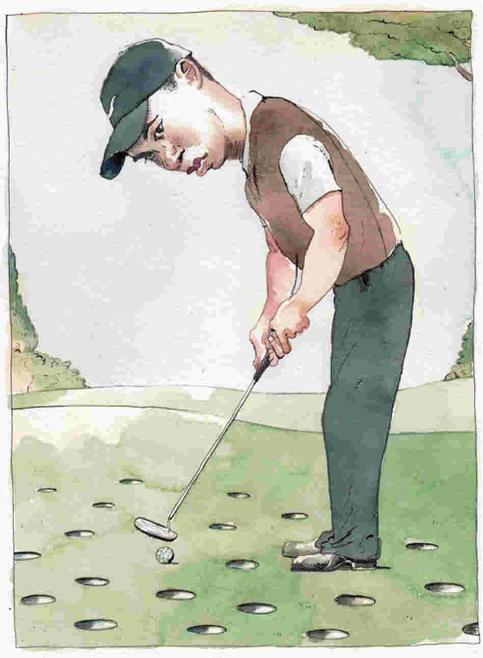 "Tiger Woods' whole thing was that he was so wholesome, a clean young man who sponsored many products. You just didn't think of him doing something like this. And the whole scandal just kept getting tawdrier and tawdrier, as more and more women stepped forward," Blitt remembers. "My image is, on the surface so clean because you really have to have some remove from the tabloidness of a story lik...