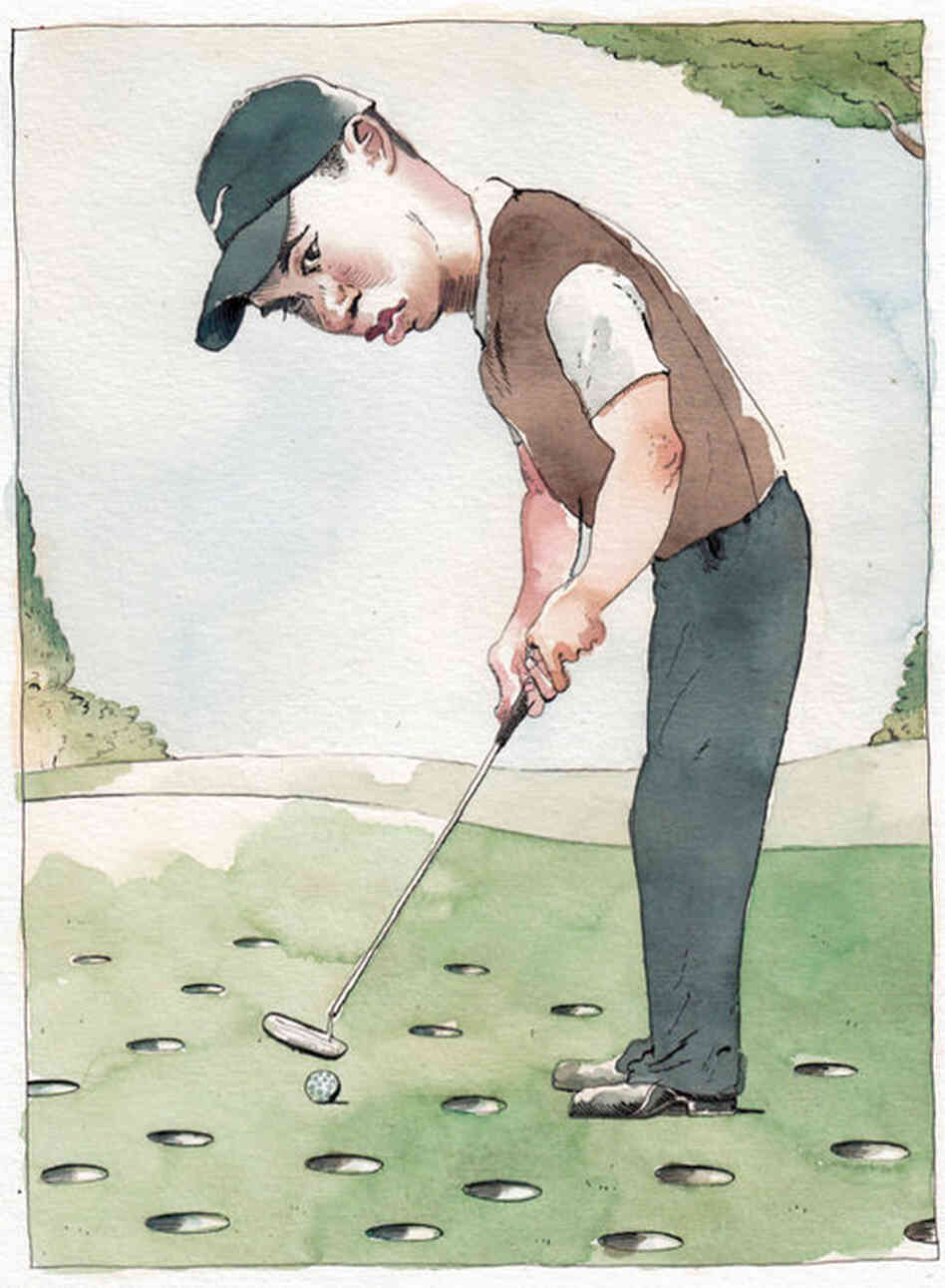 "Tiger Woods' whole thing was that he was so wholesome, a clean young man who sponsored many products. You just didn't think of him doing something like this. And the whole scandal just kept getting tawdrier and tawdrier, as more and more women stepped forward," Blitt remembers. "My image is, on the surface so clean because you really have to have some remove from the tabloidness of a story lik...