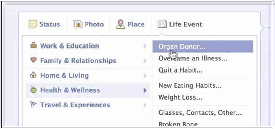 A new status option.