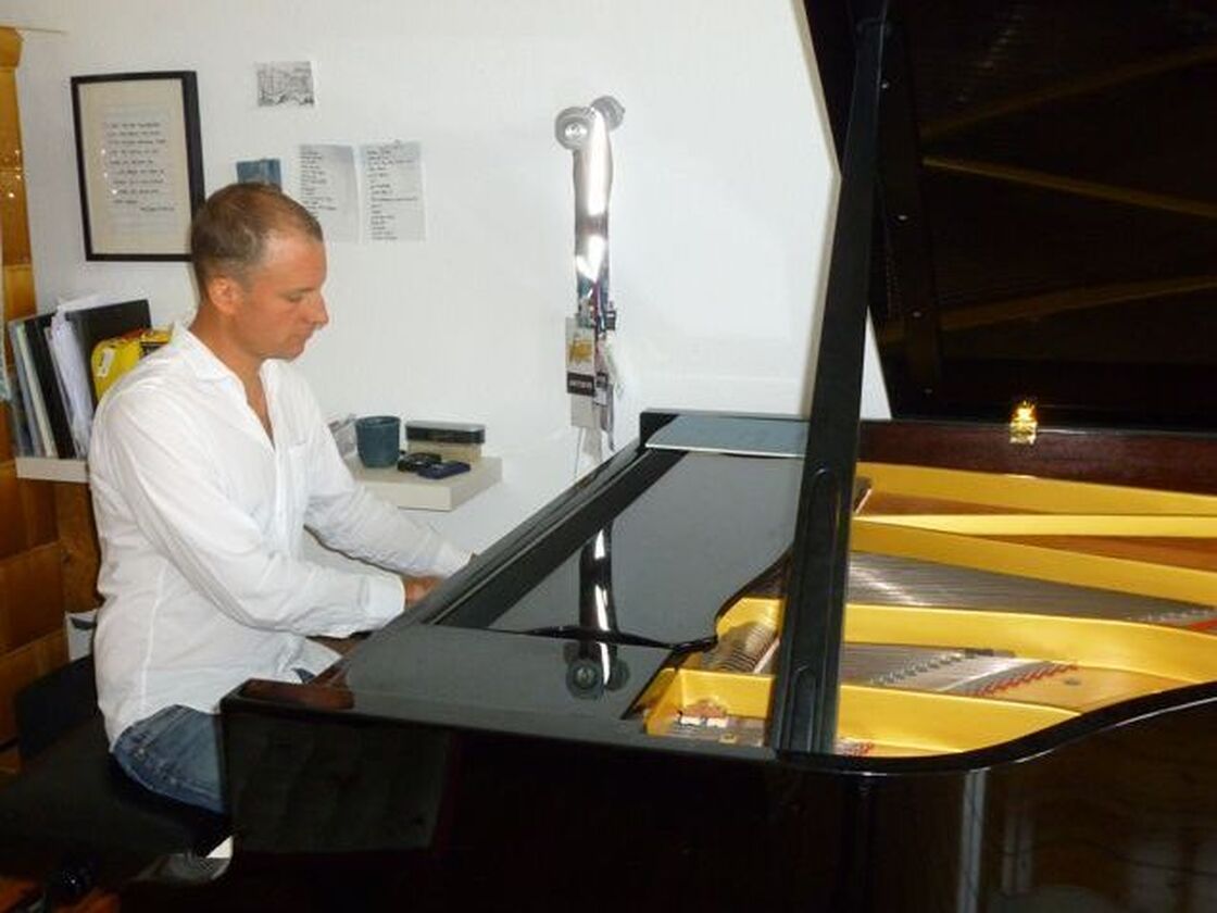 Though his current album was just be released in February, Benny Lackner is already busy composing his next album, which is inspired by his five-month old daughter, Emilia.