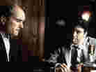 Robert Duvall and Al Pacino in a scene from The Godfather Part II.