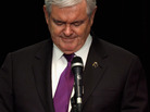 Former House Speaker Newt Gingrich announces he is suspending his campaign for the Republican presidential nomination on May 2 in Arlington, Va. Former House Speaker Newt Gingrich announces he is suspending his campaign for the Republican presidential nomination on May 2 in Arlington, Va.