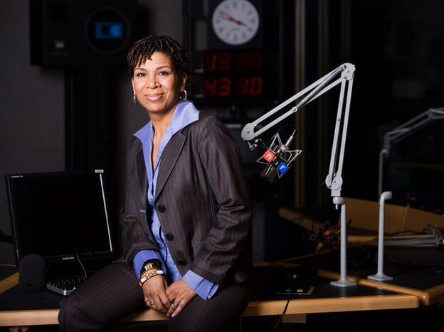 Michel Martin in Tell Me More's studio.